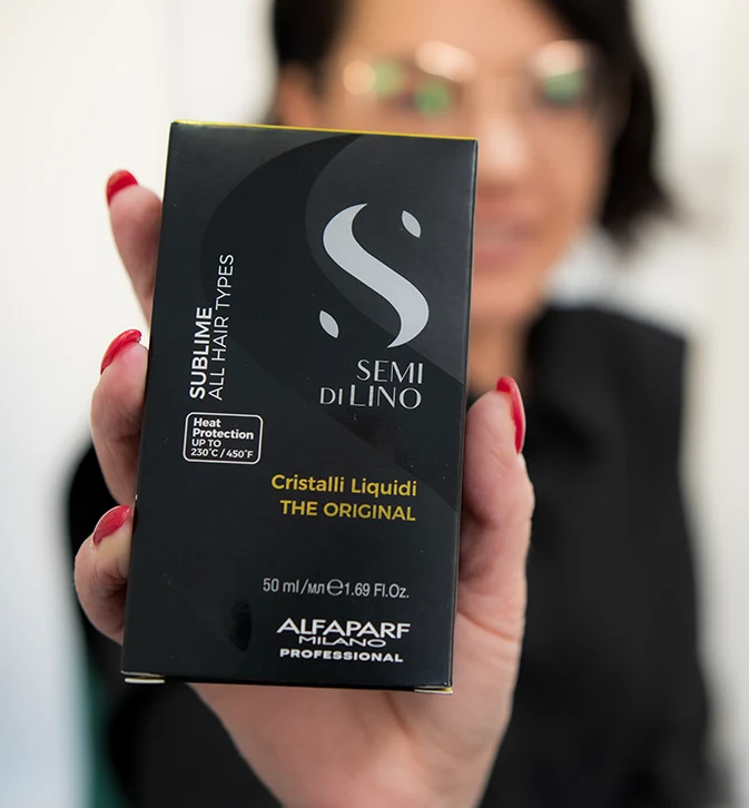 semi-di-lino Cristalli Liquidi